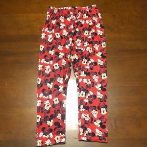 Disney Minnie Mouse leggings. Like new.